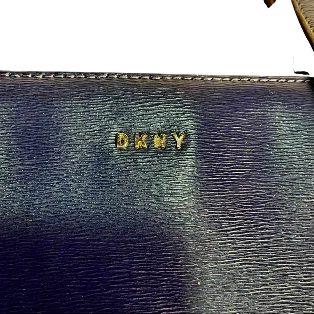 DKNY - Blue Leather Handbag